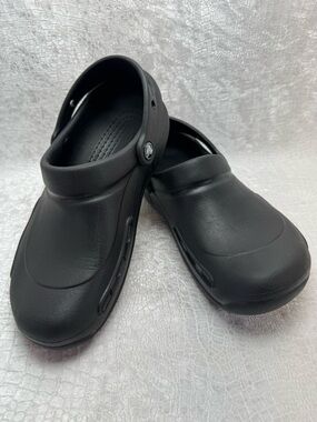 Crocs Bistro Black Work Clog, Women’s size 8/Men’s size 6